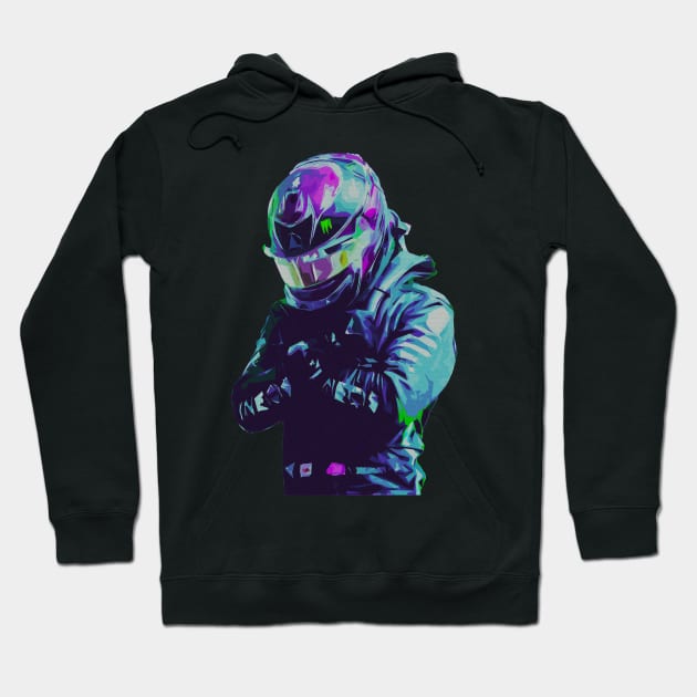 Lewis Hamilton F1 Black Panther Hoodie by VictorVV